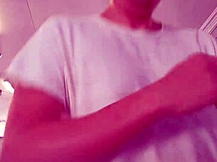 simple selfie of gym workout