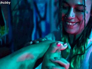 Exploring playful sensations with a lesbian friend through tickling and intimate touches