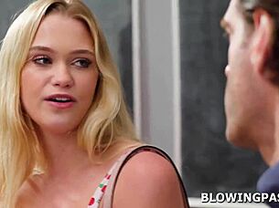Blonde teen student can't get enough of teacher's big cock?