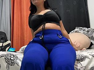 Latina housewife shares intimate homemade video with step-nephew