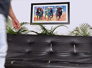 Seduced In Restaurant, She Sucks Me Deep At Home!