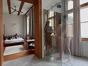 naughty horny blondes having group fuck