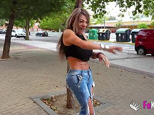 Hot Latina stepmom fucks a young guy who could be her son! 😏