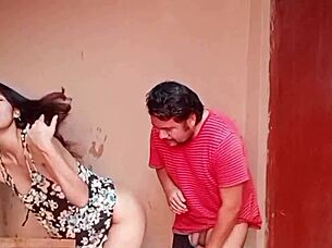 Choco Sucks Neighbor's Dick In Laundry Room For Facial!