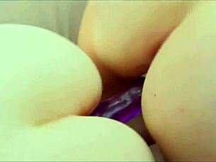 i love humpin double ended dildo in doggy style with redhead babes