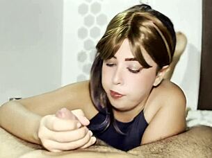 i lost control and creampied this slut babe's wet pussy while she rode me raw with her big ass bouncing