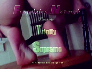 ms nacke shares her hairy toes in foot fetish video