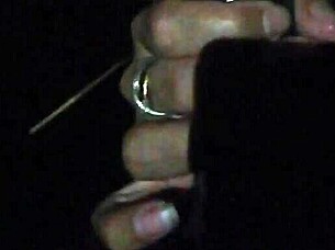 Enjoying a sweet sucette treat