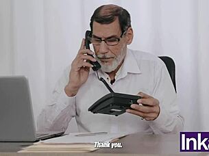 young argentine seduces boss, stepson fucks her