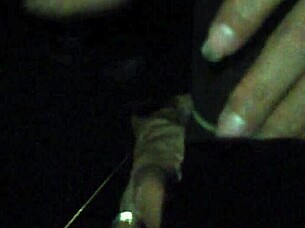 Enjoying a sweet sucette treat