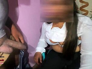 Ebony Indian Female Doctor Takes Good Care of Her Patient's Big Cock?