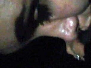 Enjoying a sweet sucette treat