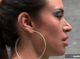 Horny maid franceska jaimes takes big black cock deep in ass for interracial creampie explosion?