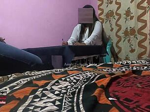 Ebony Indian Female Doctor Takes Good Care of Her Patient's Big Cock?