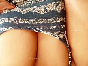 i admire the indian college teacher's figure