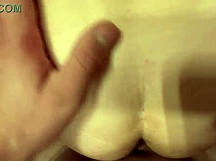 My slutwife gets fucked on the bathroom floor in detailed action