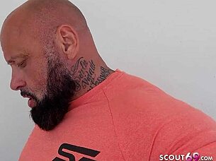 Pink hair latina bitch penny unicorn pickup and no condom fuck by german old tourist