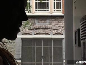 Horny maid franceska jaimes takes big black cock deep in ass for interracial creampie explosion?