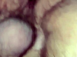 Feeling the intense orgasm from big cock doggystyle fucking