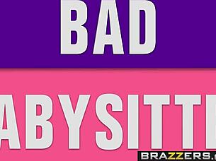 kylie page and keiran lee in bad babysitter with big boobs 😍