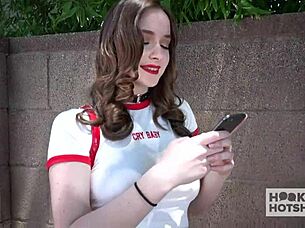 horny teen 18+y bopper hazel moore hooks up with bryan gozzling, licking wet pussy and gaping anal assfucking!