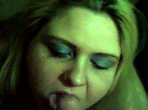 A simple scene of cum on the face