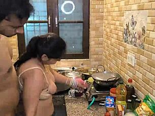 i fucked my skinny wife hard in the kitchen, she's so beautiful