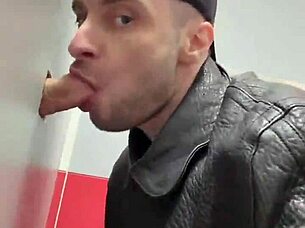 my first gloryhole try 😳