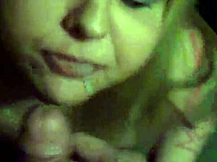 A simple scene of cum on the face