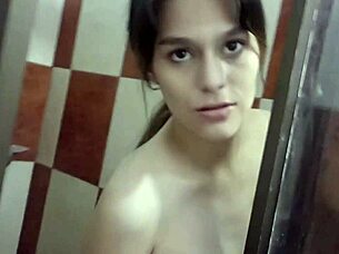 i shower with horny stepsister and fuck her hard till i cum inside 😈