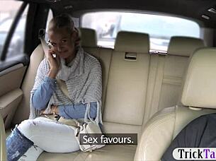 Look At This Huge Boobs Passenger Getting Railed In The Cab