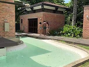 i experience threesome with foreign partner and big cock