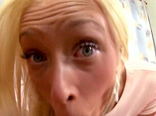 Blonde fingered then anal?