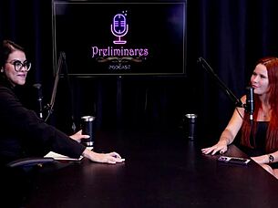 Carla Santos And Brunette Strip In Foot Worship Game, Showing Big Ass And Tits.