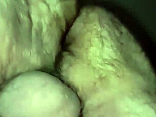 Feeling the intense orgasm from big cock doggystyle fucking