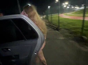 Is This The Hottest Street Putaria With Beautiful Nerd Teens In Voyeur Interracial Action?