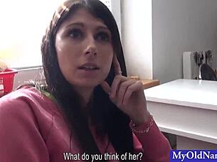 i am the petite european babe with a fat granny