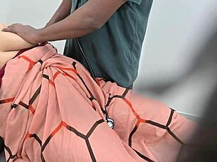 Hey, I'm the Indian doctor checking this lady patient in the clinic. 😊 What's the issue?