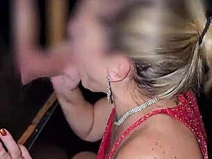 cuckold takes wife to gloryhole party