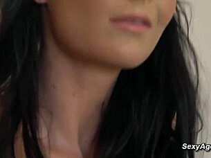 Busty Milf Receives Double Anal Penetration from Monster Cocks