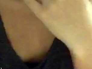 a girl touches herself on periscope in a live show