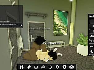 fucked a bbc slut in roblox blacked