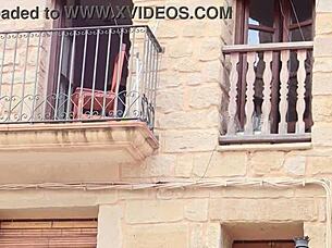 Neighbor Spies And Blackmails Me Into Uploading Solo Video!