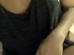 a girl touches herself on periscope in a live show