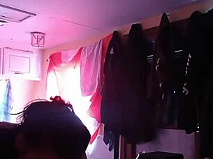 Canadian girl deepthroats for blowjob, 'gotta give head to get ahead, right?'