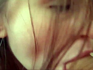 perfect wife does cuckold blowjob