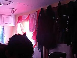 Canadian girl deepthroats for blowjob, 'gotta give head to get ahead, right?'