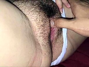 i'm touching my stepdaughter's tight pussy close up