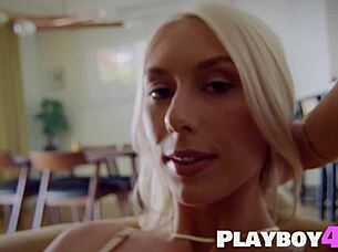 Amazing Big Tits Blonde Teen Posing?