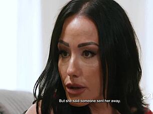 I lick Jennifer White's pussy desperately